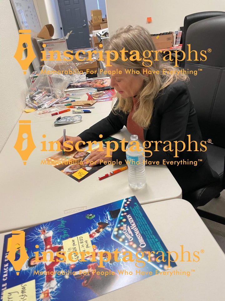 Chevy Chase / Beverly D'Angelo Signed Christmas Vacation 11x14 Photo JSA COA