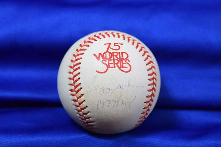 Reggie Jackson Steiner Coa Autograph 1978 World Series Signed Baseball