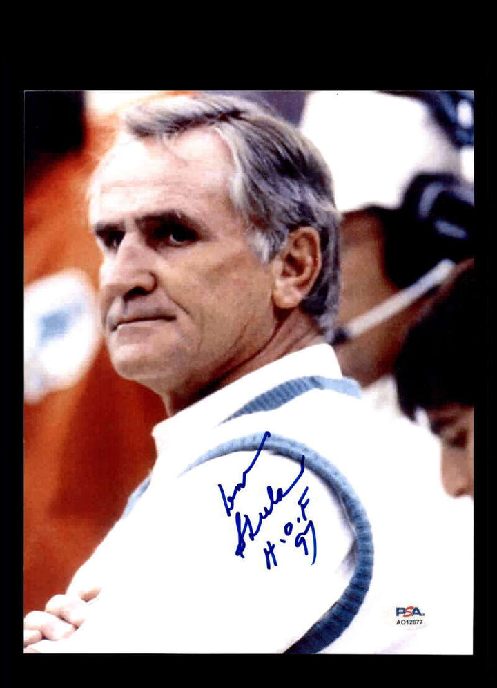 Don Shula PSA DNA Signed 8x10 Photo HOF 97 Autograph