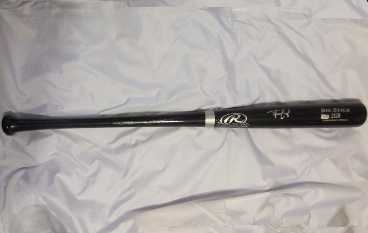 FRANCISCO MARTINEZ SIGNED RAWLINGS BIG STICK FULL SIZE BLACK BAT DETROIT TIGERS