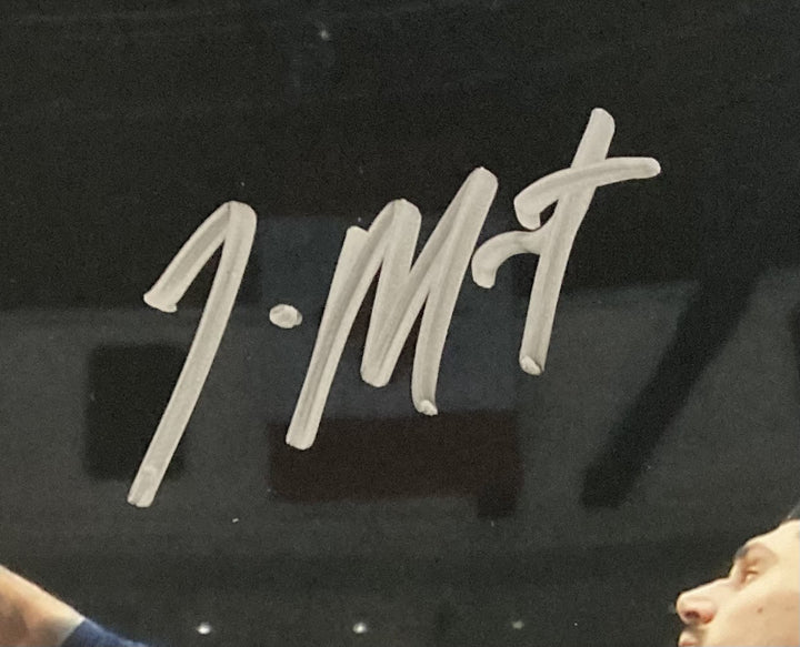 Ja Morant Signed 16x20 Memphis Grizzlies vs Chicago Bulls Photo BAS