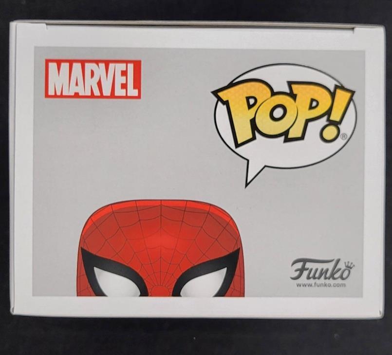Tobey Maguire signed Spider-Man Marvel 80 Years Funko Pop autograph Beckett BAS