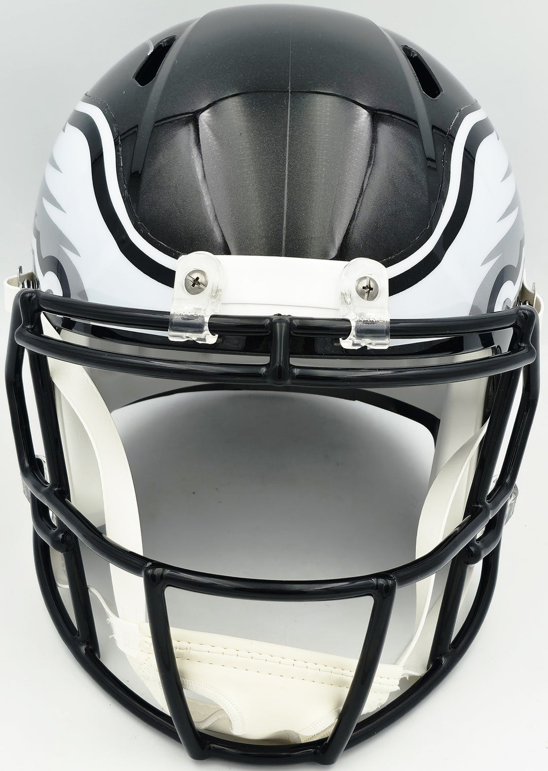 Jalen Carter Signed Eagles Black 2022 Alt Full Size Speed Helmet JSA