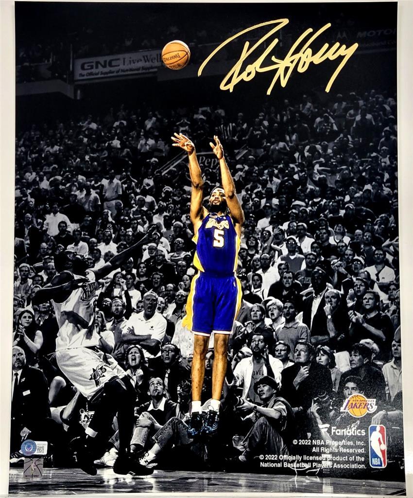 Robert Horry signed Lakers 16x20 photo autograph ~ Beckett BAS Witness