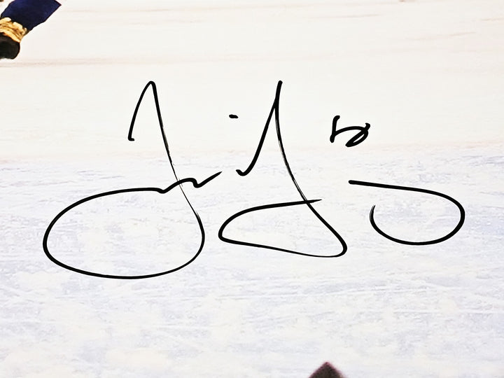 Jaromir Jagr Signed 16x20 Photo New York Rangers Beckett BAS Witness