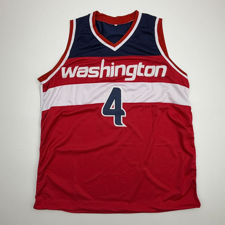 Facsimile Autographed AJ Dybantsa Washington Red Reprint Auto Jersey XL