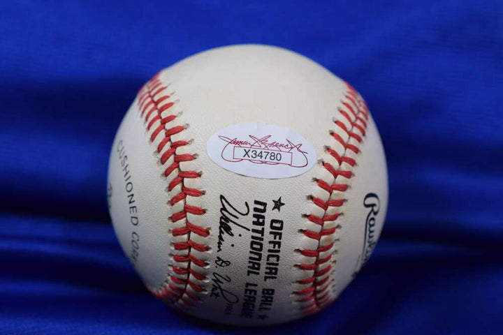 Don Drysdale JSA Coa Autograph National League Signed Baseball