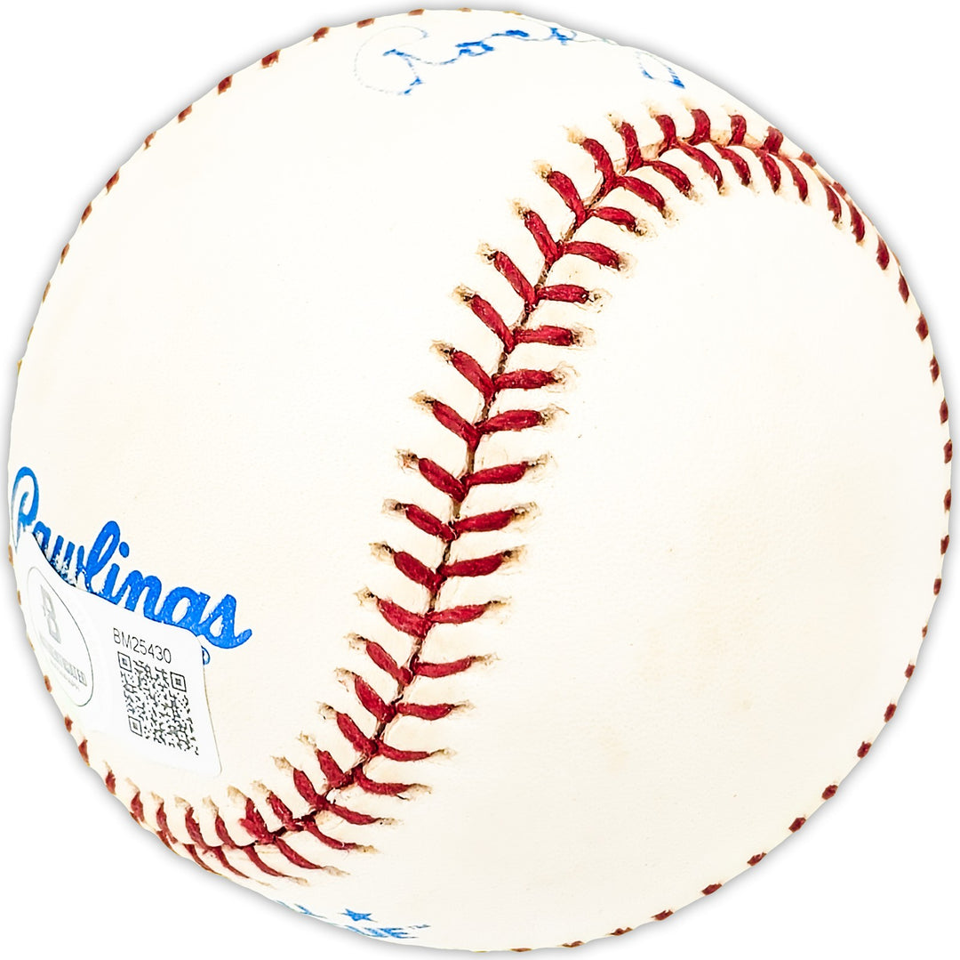 Rocky Krsnich Autographed AL Baseball Chicago White Sox Beckett QR #BM25430