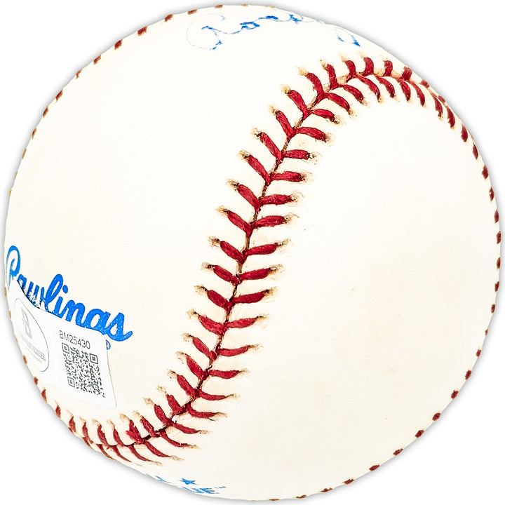 Rocky Krsnich Autographed AL Baseball Chicago White Sox Beckett QR #BM25430