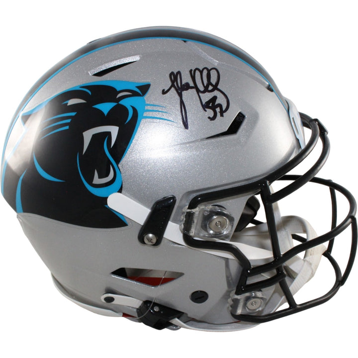 Luke Kuechly Autographed Carolina Panthers SpeedFlex Helmet Beckett WIT 56883