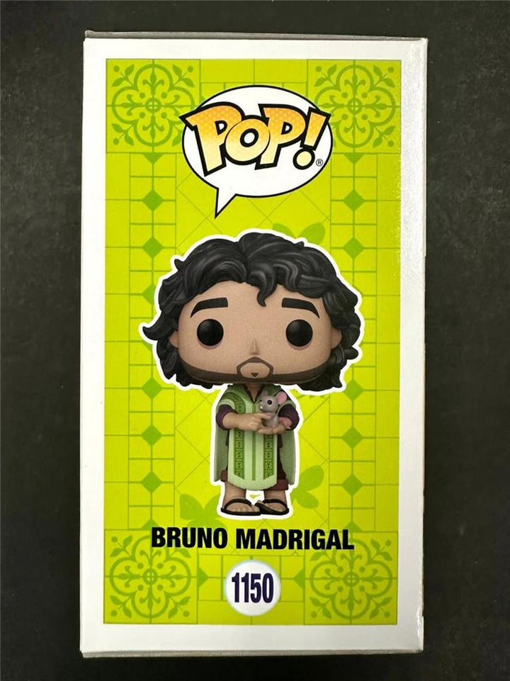 John Leguizamo signed inscribed "Bruno" Encanto Funko Pop! autograph Beckett BAS