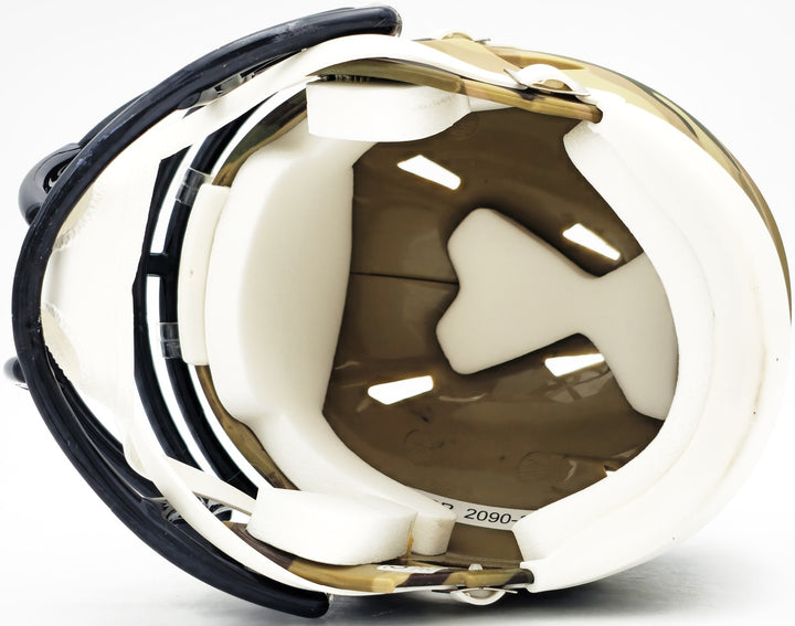 Richard Dent Signed Chicago Bears Camo Speed Mini Helmet "HOF 11" Beckett Wit