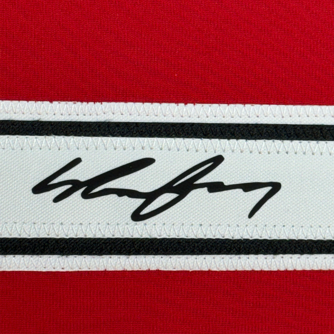 Framed Facsimile Autographed Wayne Rooney 35x39 Manchester United Reprint Jersey