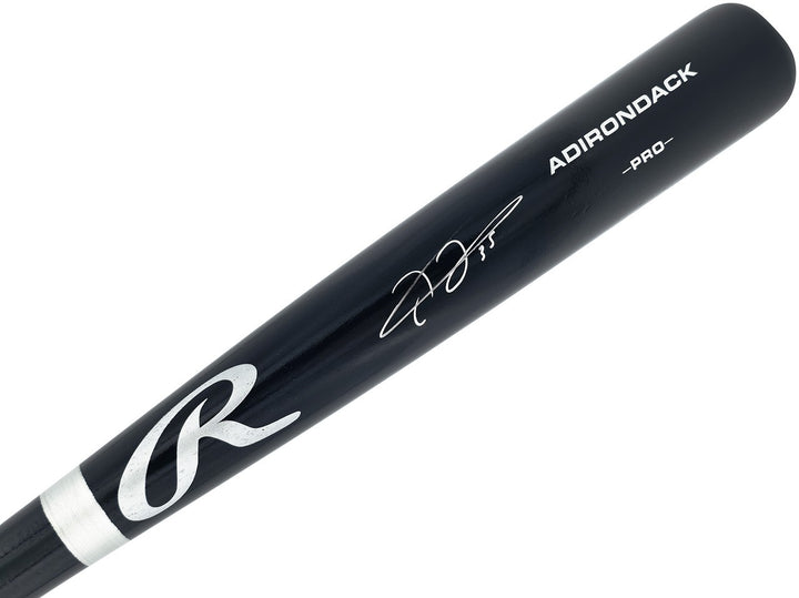 Frank Thomas Signed Black Rawlings Adirondack Baseball Bat White Sox Beckett Wit