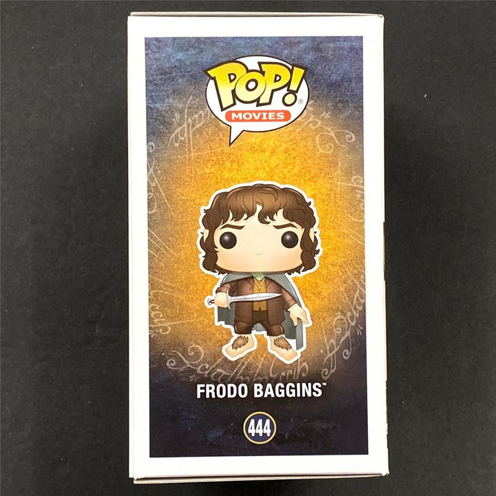 Elijah Wood signed Inscription Frodo GITD Chase Funko Pop! 444 autograph JSA