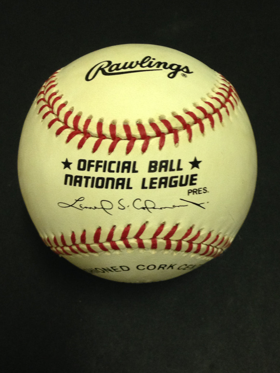 Billy Loes signed official NL Baseball Brooklyn Dodgers mint auto 1955 WS Coa