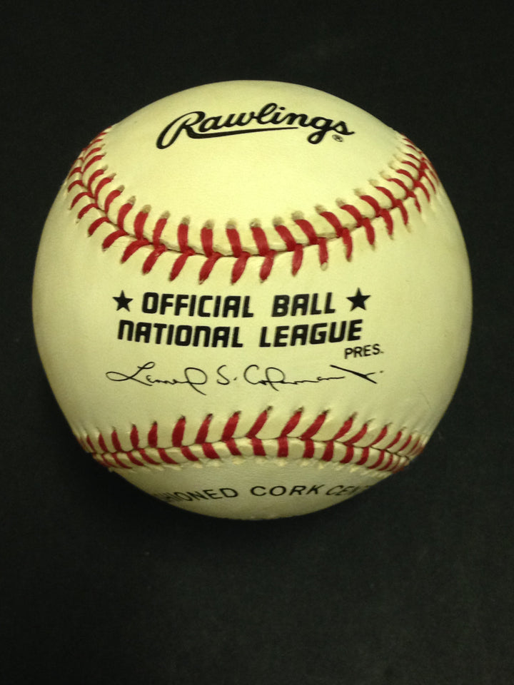 Billy Loes signed official NL Baseball Brooklyn Dodgers mint auto 1955 WS Coa