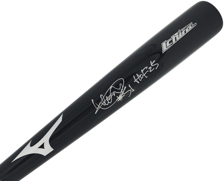 Ichiro Suzuki Auto Mizuno Player Model Baseball Bat Mariners Auto HOF 25 Beckett