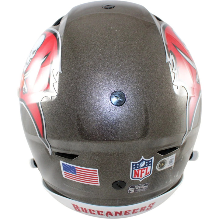 Rob Gronkowski Autographed Tampa Bay Buccaneers SpeedFlex Helmet Beckett W 58334