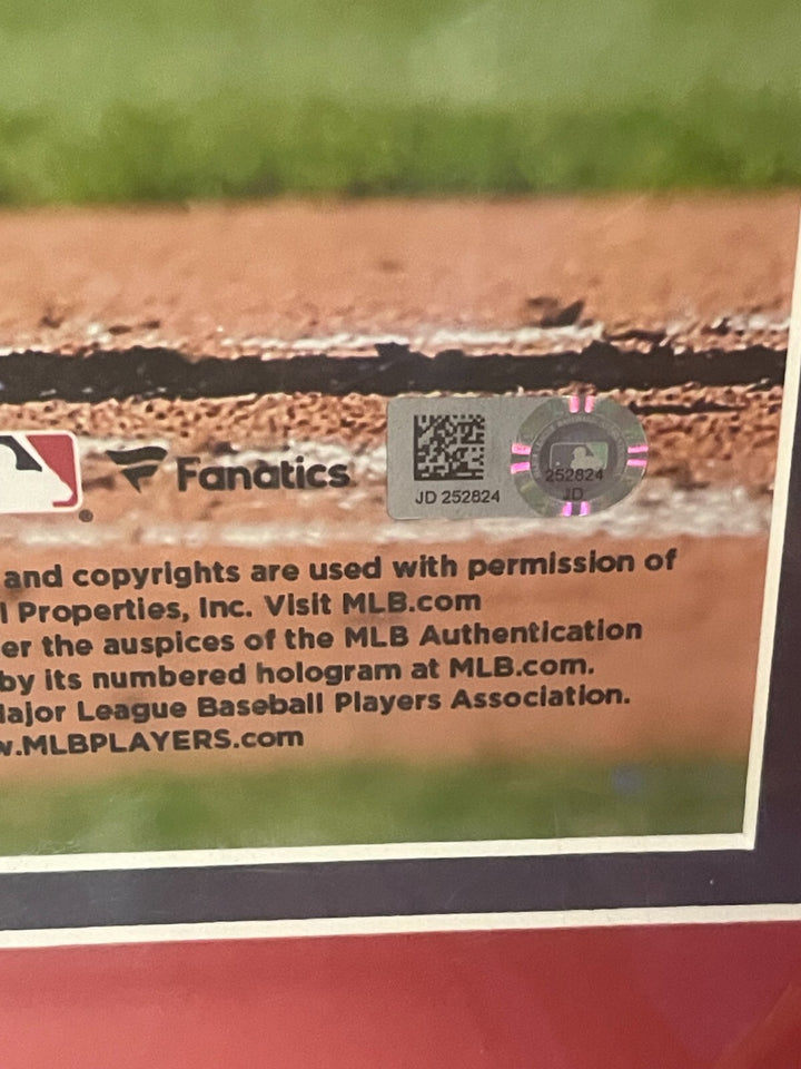 Paul Goldschmidt signed St. Louis Cardinals 16x20 Hitting Photo Framed -FANATICS
