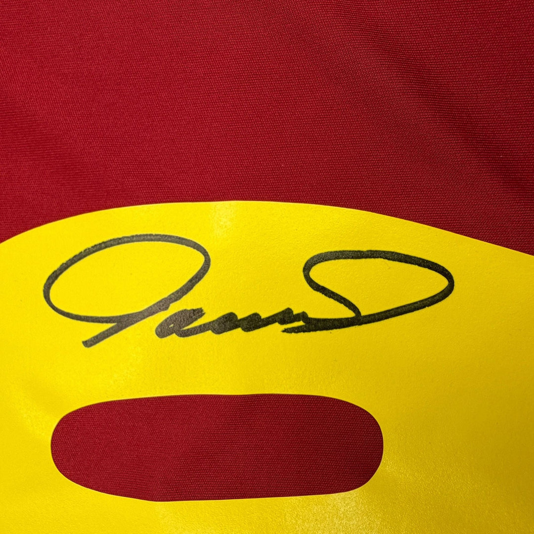 Autographed/Signed Fernando Torres Spain Red Soccer Jersey Beckett COA #2