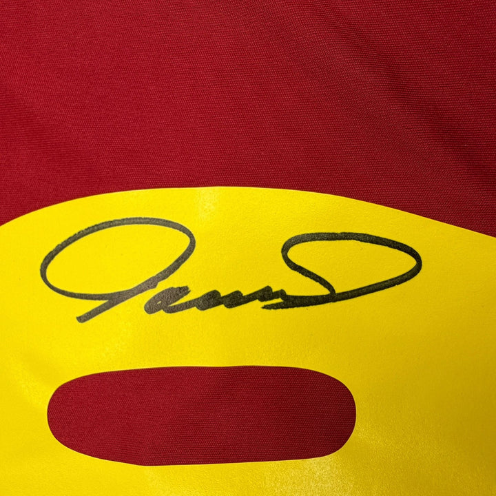 Autographed/Signed Fernando Torres Spain Red Soccer Jersey Beckett COA #2