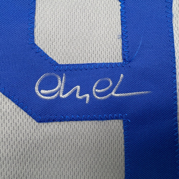 Autographed/Signed Chevy Chase Fletch Los Angeles Grey Jersey Beckett COA