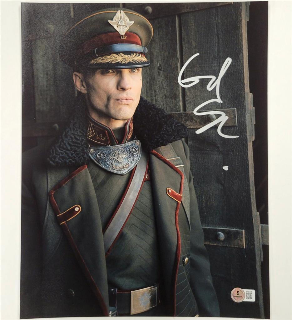 Ed Skrein signed Rebel Moon 11x14 photo autograph auto ~ Beckett BAS
