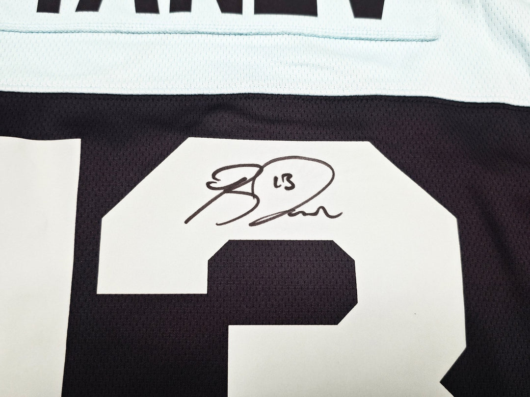 Seattle Kraken Brandon Tanev Auto Blue & Green Fanatics Reverse Retro Jersey XL