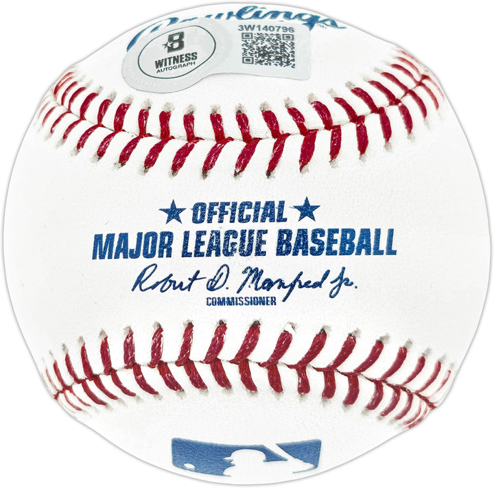 Jose Canseco Signed MLB Baseball Oakland A's "88 AL MVP" Beckett Witness