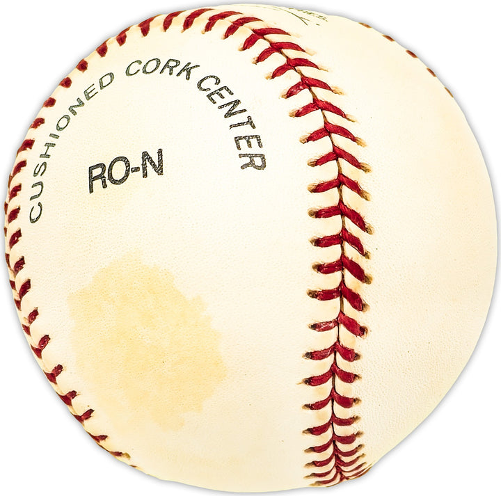 Sam Calderone Signed NL Baseball NY Giants, Milwaukee Braves Beckett #BM25730