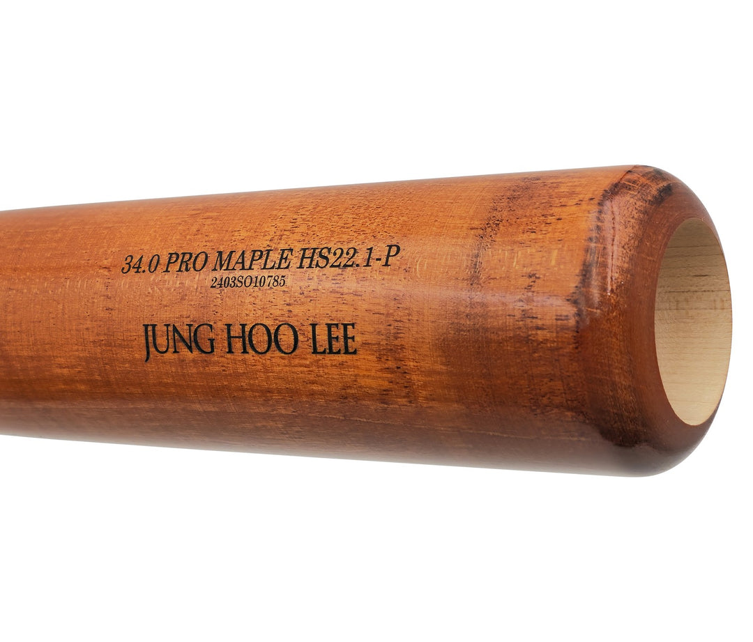 Jung Hoo Lee Auto Orange Old Hickory Player Model Bat Giants Auto Korean BAS