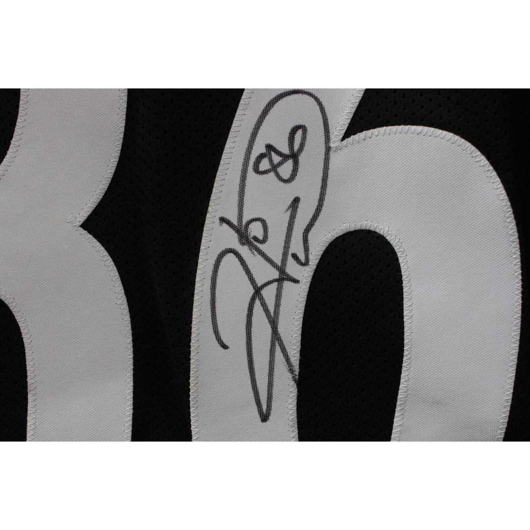 Hines Ward Autographed/Signed Pro Style sz XL Jersey Beckett Witness 50283