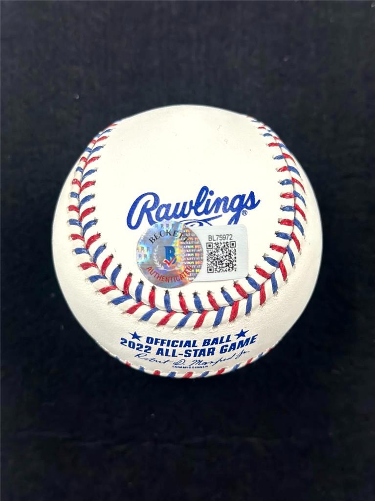 Miguel Cabrera signed 2022 All Star ASG Baseball autograph auto ~ Beckett BAS