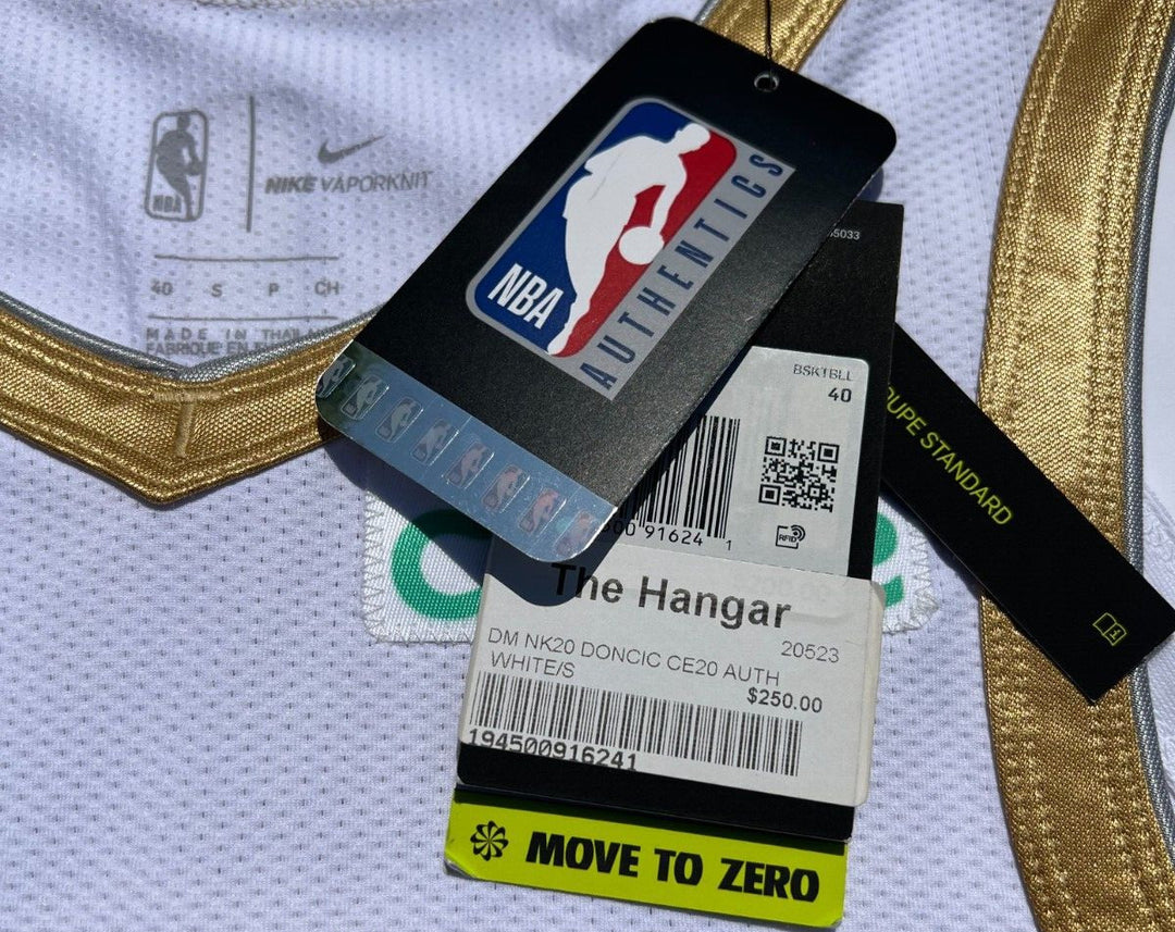 LUKA DONCIC SIGNED CITY EDITION MAVERICKS AUTHENTIC BASKETBALL JERSEY PSA/DNA