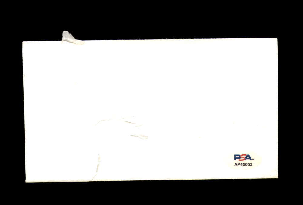 Walt Alston PSA DNA Signed 1969 Centennial First Day Cover Cache FDC Autograph