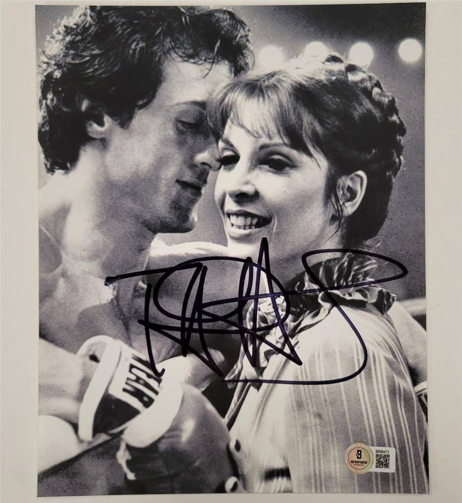 Talia Shire signed Rocky 8x10 photo Adrian Balboa autograph ~ Beckett BAS