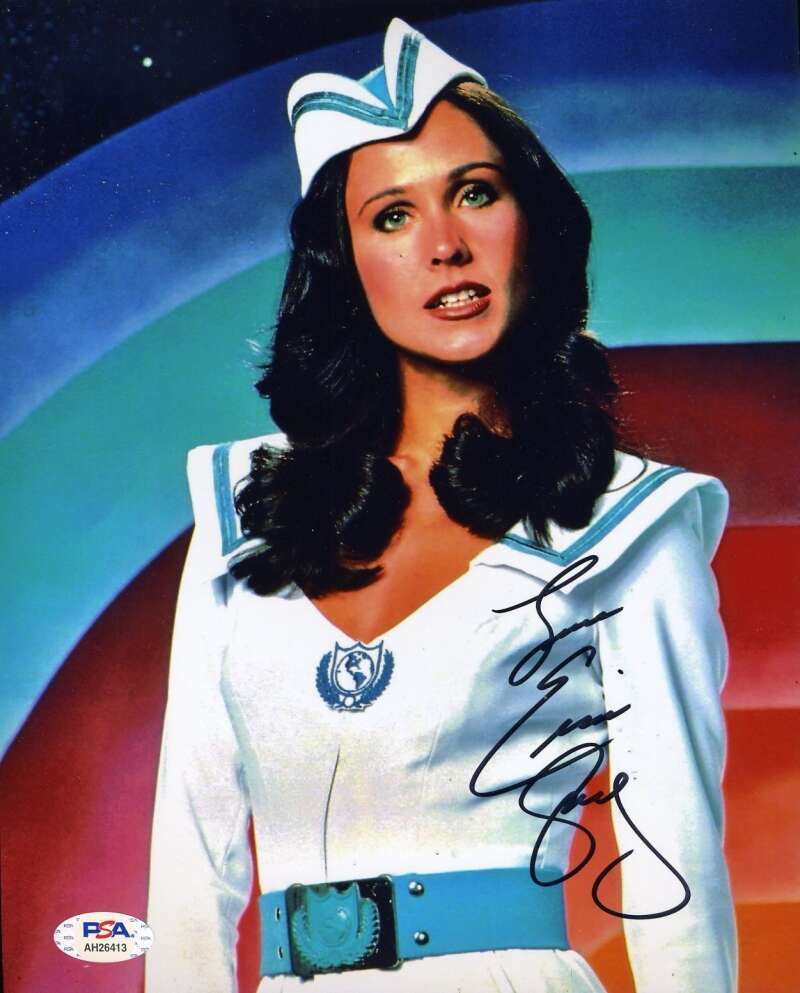 Erin Gray PSA DNA Coa Signed 8x10 Buck Rogers Photo Autograph