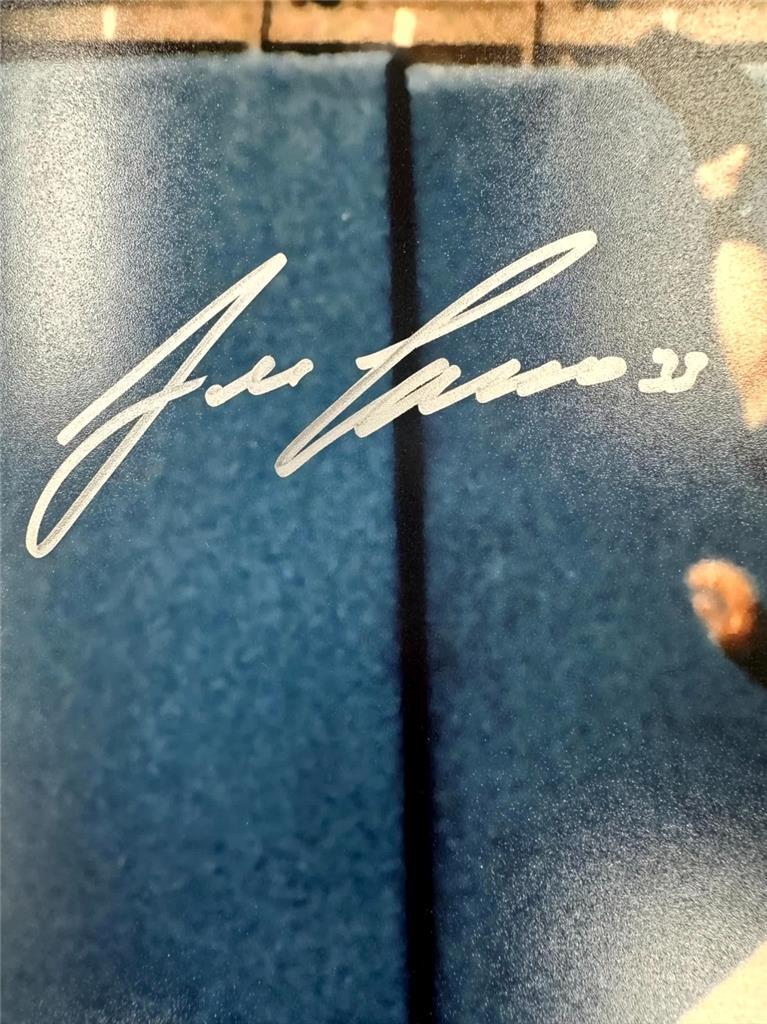Jose Canseco signed Texas Rangers Ball off Head 8x10 photo autograph Beckett BAS