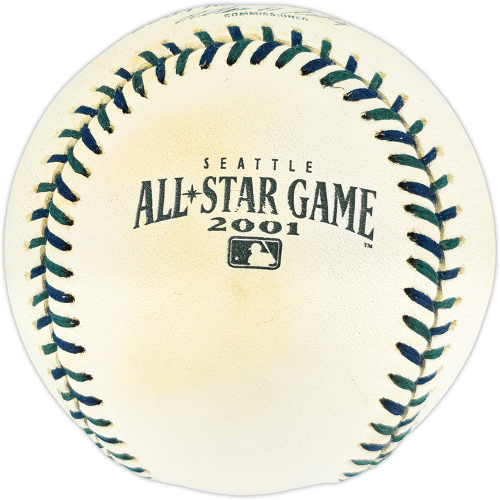 Bret Boone Auto Signed Official 2001 ASG Logo Baseball Mariners MCS Holo 87021