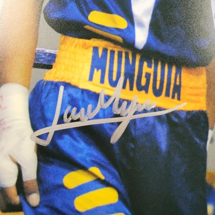 Jaime Munguia signed 11x14 photo boxing autograph ~ Beckett BAS Holo