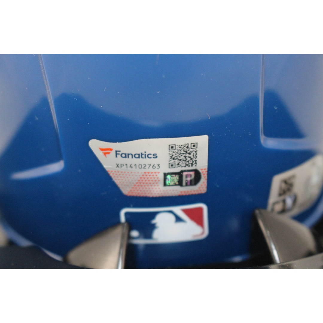 Dansby Swanson Autographed Chicago Cubs Rawlings Mini Helmet Fanatics 53697