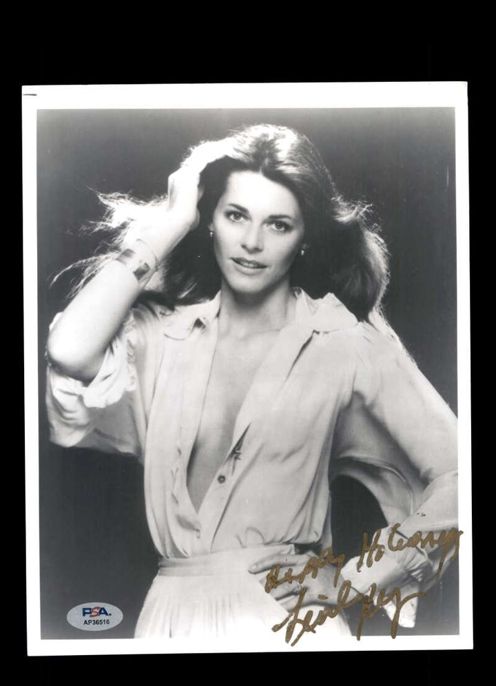 Lindsay Wagner PSA DNA Coa Signed 8x10 Photo Autograph Bionic Woman