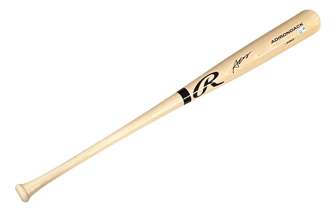 Austin Wells New York Yankees Signed Tan Rawlings Pro Baseball Bat Fanatics