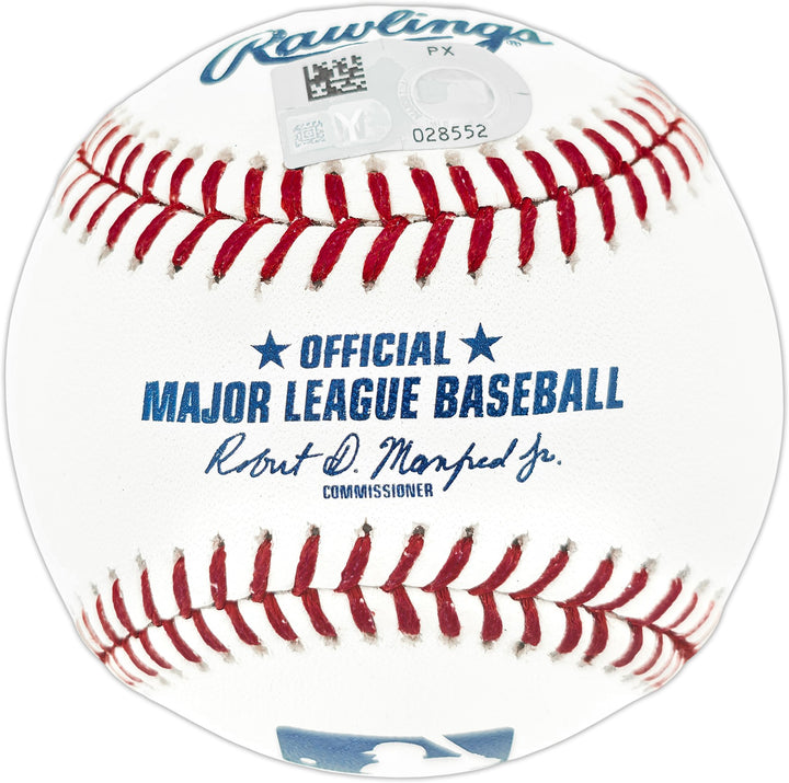 Cody Bellinger Signed MLB Baseball Chicago Cubs "Go Cubs!" Fanatics & MLB Holo
