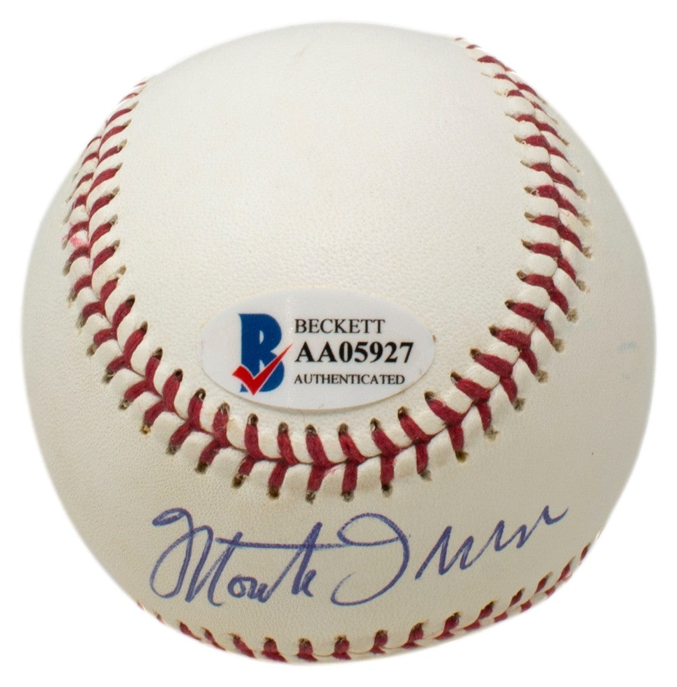 Willie Mays Monte Irvin Dual Signed Giants Baseball BAS LOA AA05927