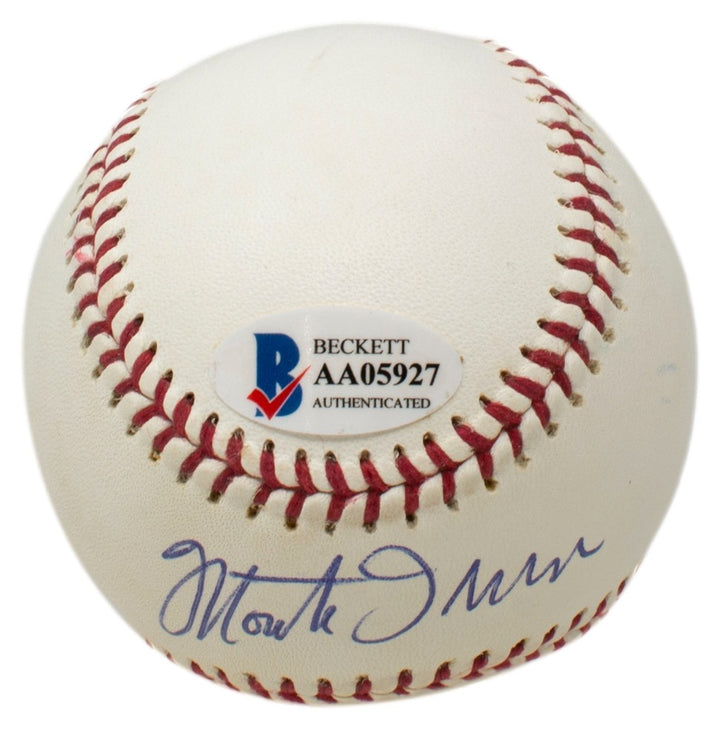 Willie Mays Monte Irvin Dual Signed Giants Baseball BAS LOA AA05927