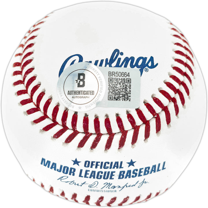 Dave Concepcion Signed MLB Baseball Reds "Big Red Machine" Beckett QR 253167