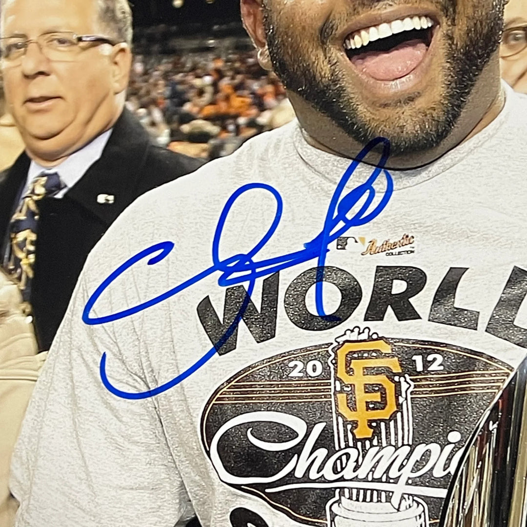 Pablo Sandoval San Francisco Giants Signed 11x14 Photo BAS Autographed