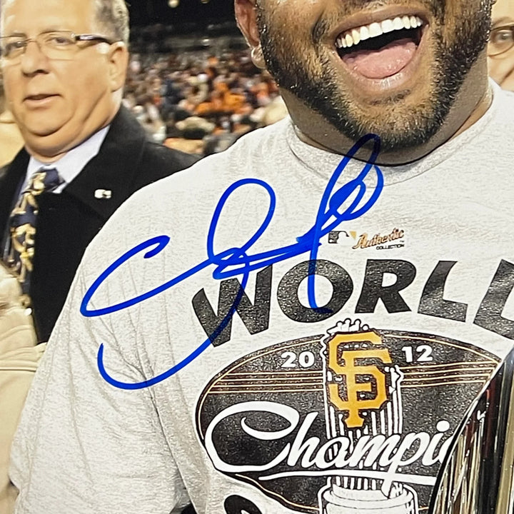 Pablo Sandoval San Francisco Giants Signed 11x14 Photo BAS Autographed